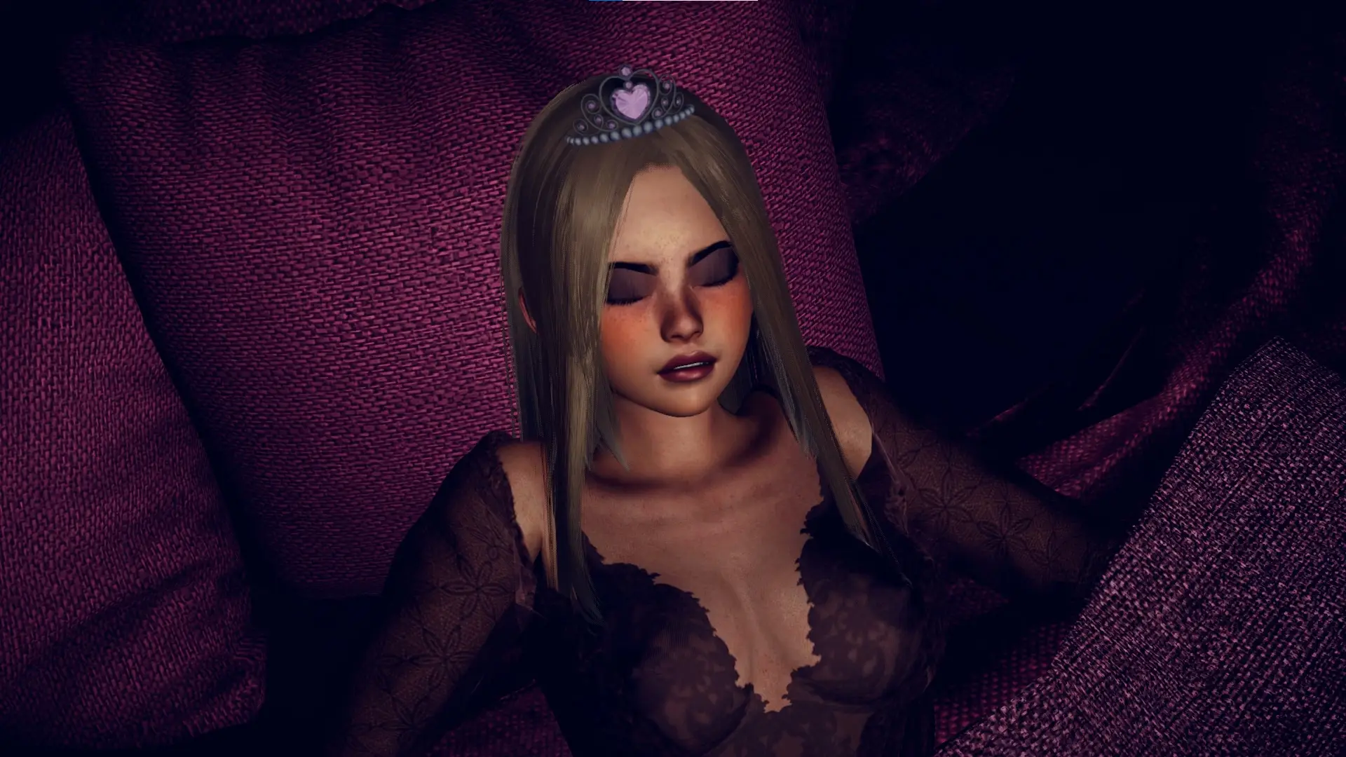 Princess in the Tower gameplay screenshot 2 (Ren'Py adult game) by X-Dew – free download