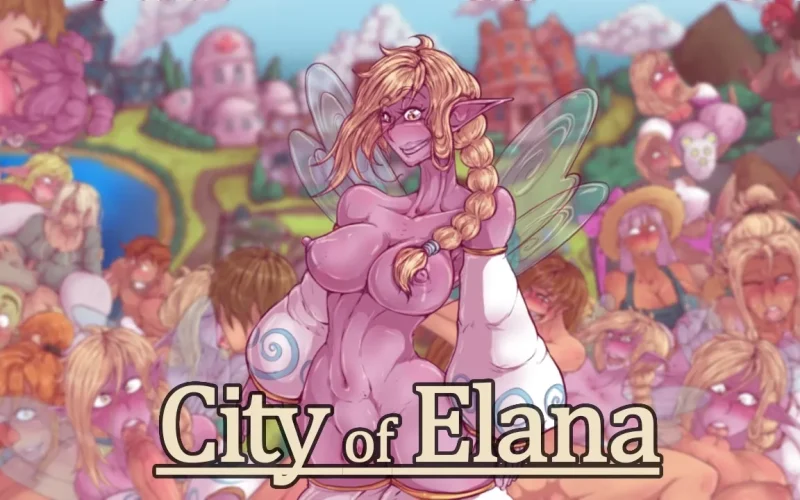 City of Elana cover Alpha 1.0 – Ren'Py adult game by Knot Games free download
