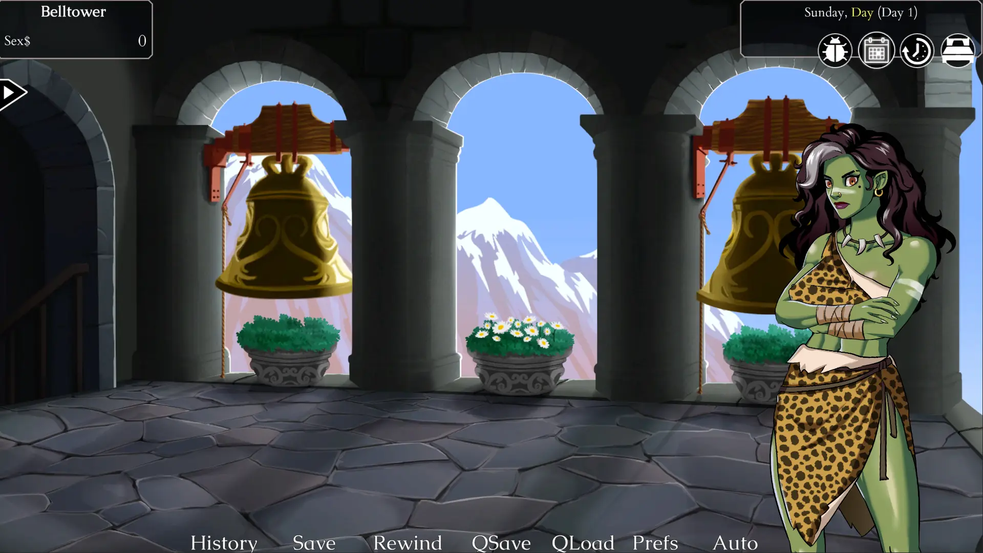 Sinners Landing gameplay screenshot 6 (Ren'Py adult game) by Flexible Media – free download