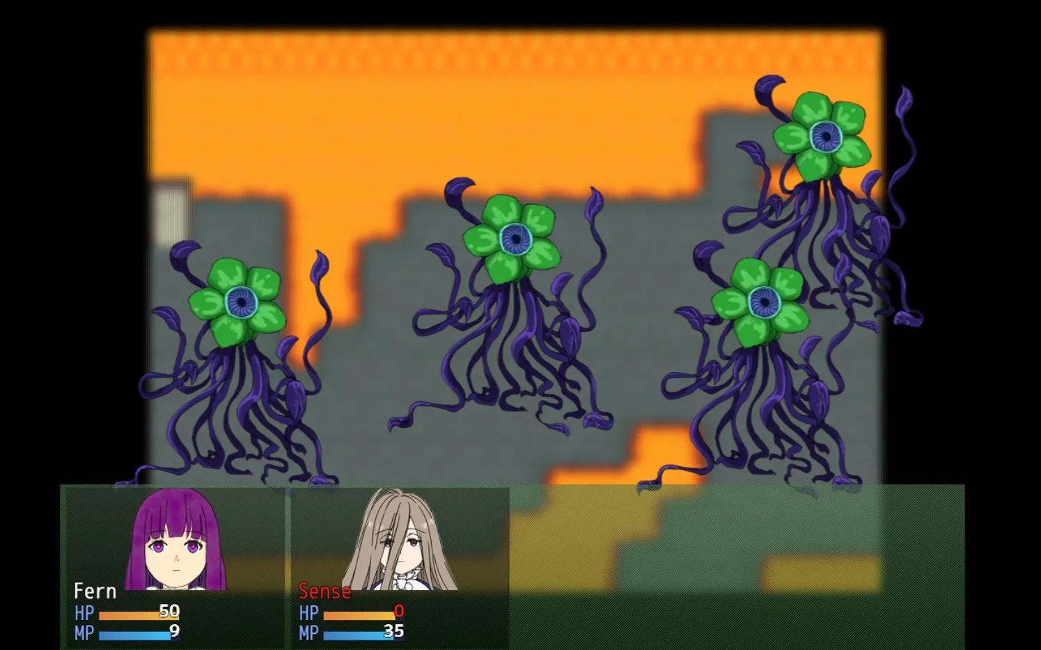 Frieren and Fern in the Lewd Dungeon gameplay screenshot 4 (Ren'Py adult game) by Kazumatsu – free download