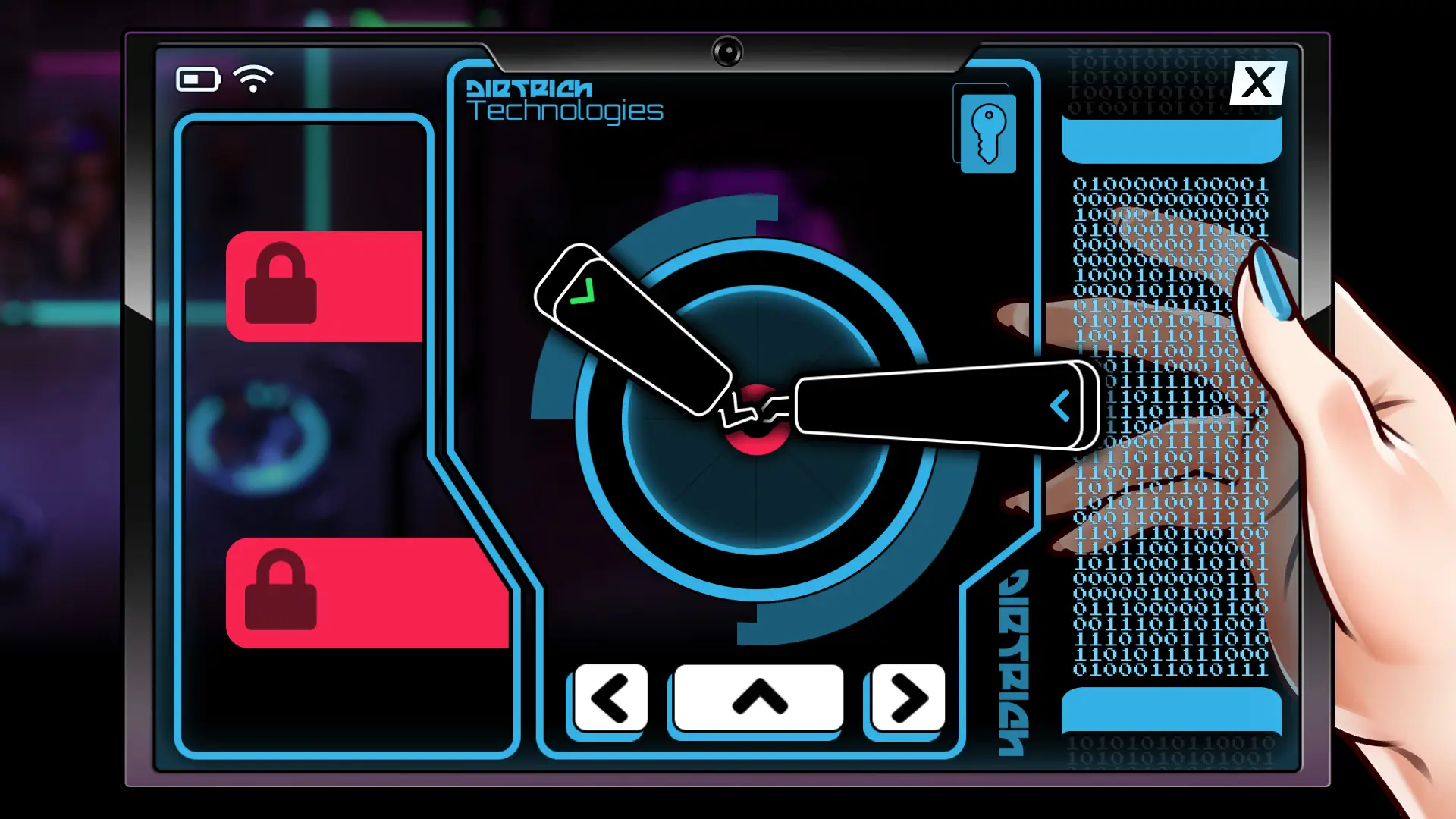 Third Crisis Neon Nights gameplay screenshot 1 (Ren'Py adult game) by Anduo Games – free download