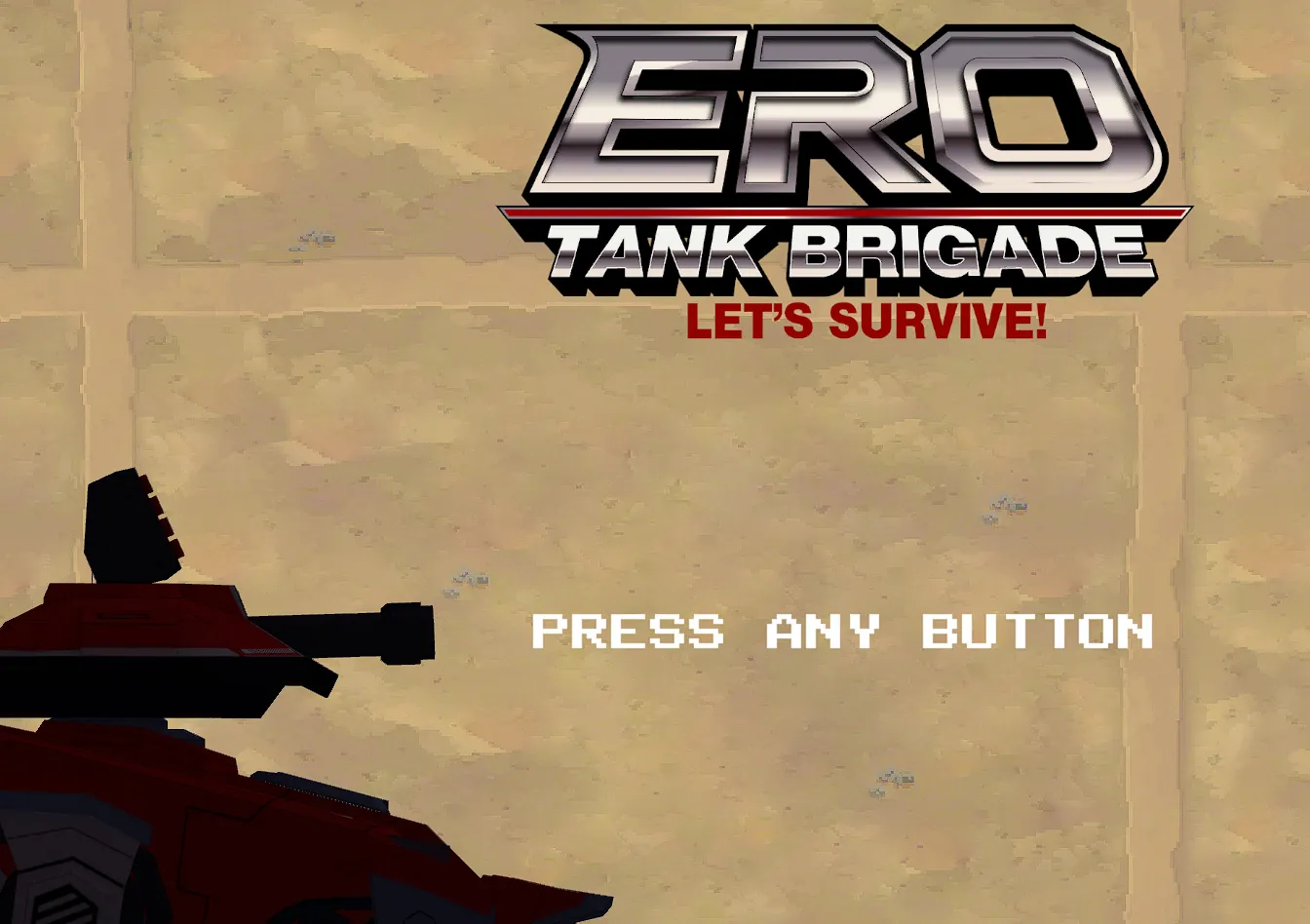 Ero-Tank Brigade. Let’s Survive! gameplay screenshot 1 (Ren'Py adult game) by melongungames – free download