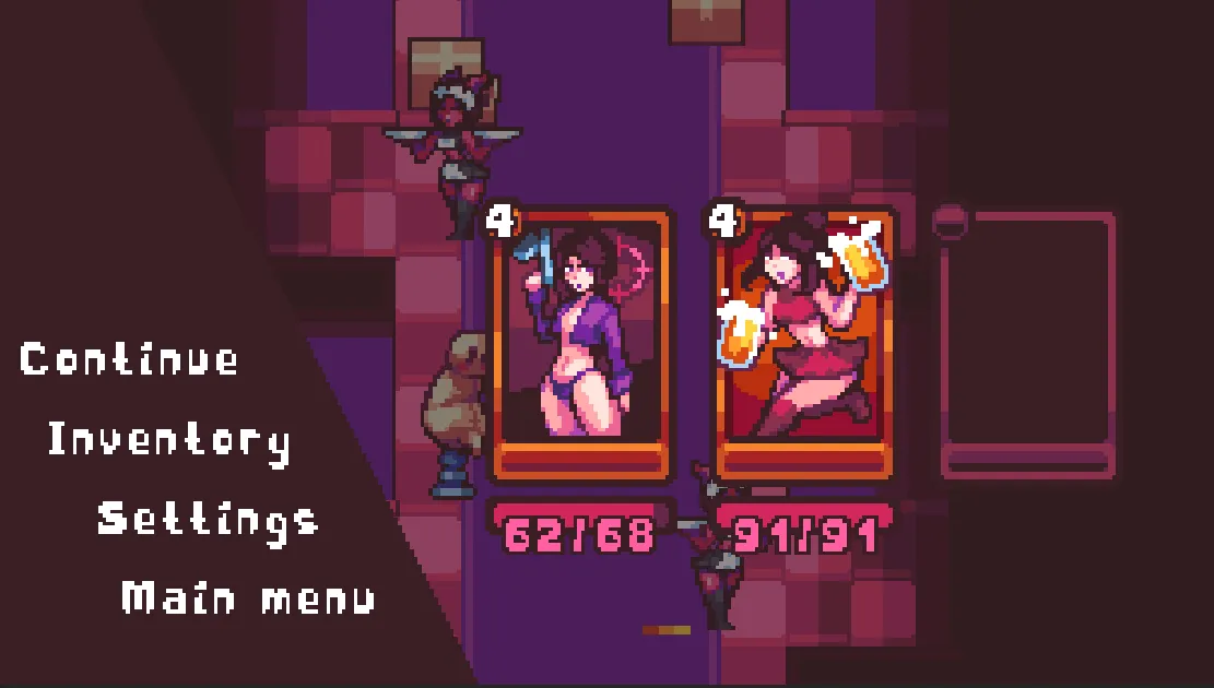 Peach Dungeon gameplay screenshot 4 (Ren'Py adult game) by Angry Peach – free download