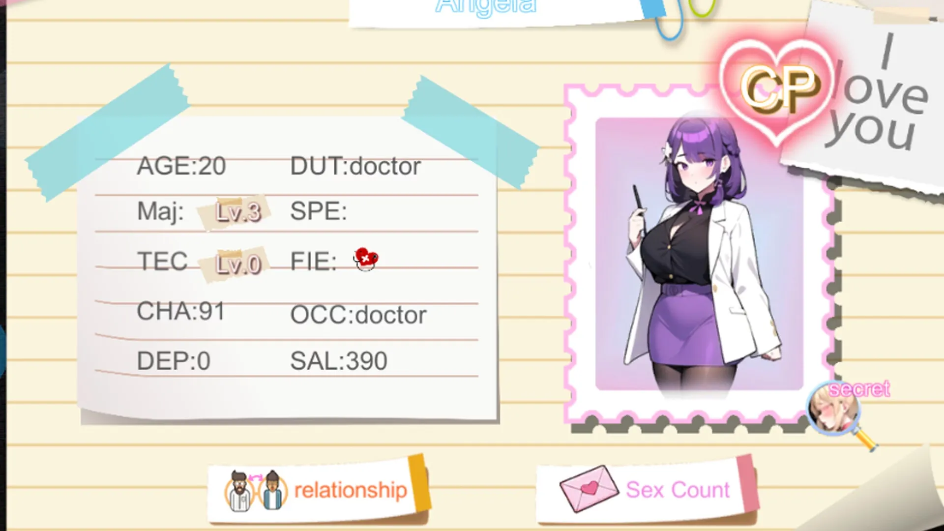 BM General Hospital gameplay screenshot 5 (Ren'Py adult game) by zzzgame – free download
