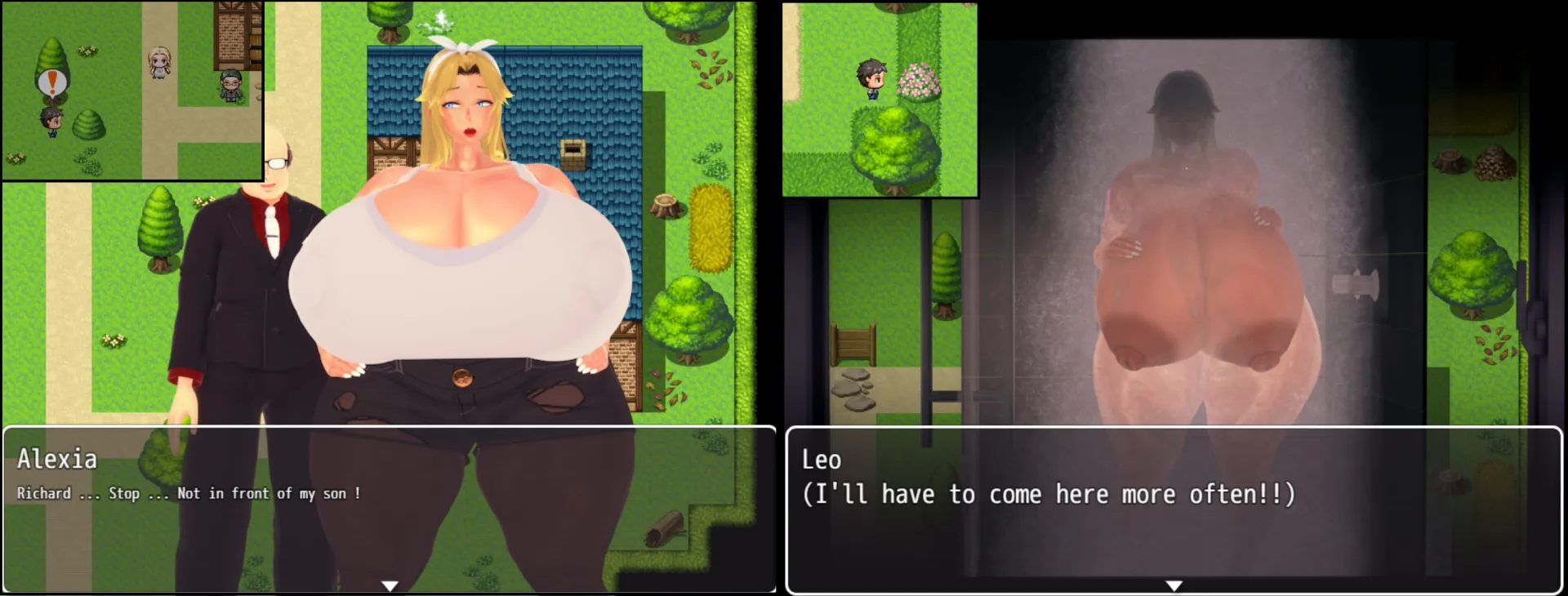 Juuj Town gameplay screenshot 7 (Ren'Py adult game) by Juujia – free download