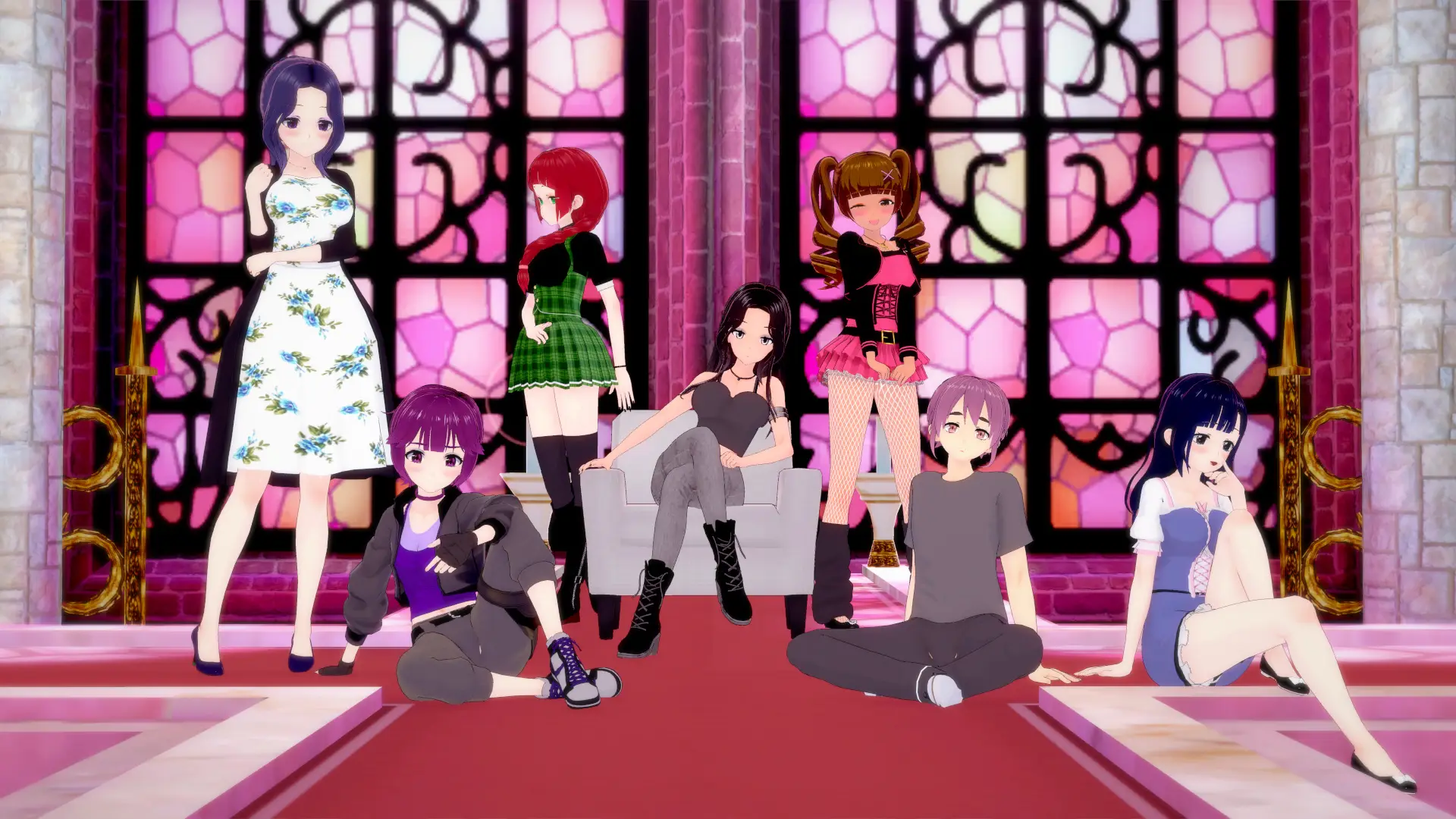 Finding Useful Tamable Allies cover 0.5 – Ren'Py adult game by Momoiro no Ryuu Studios free download