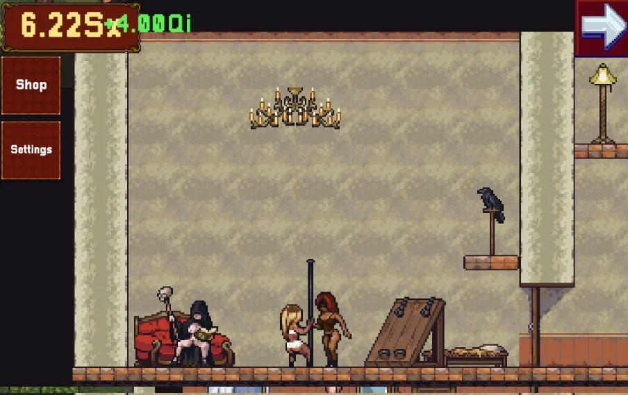 Idle Brothel gameplay screenshot 4 (Ren'Py adult game) by Probane – free download