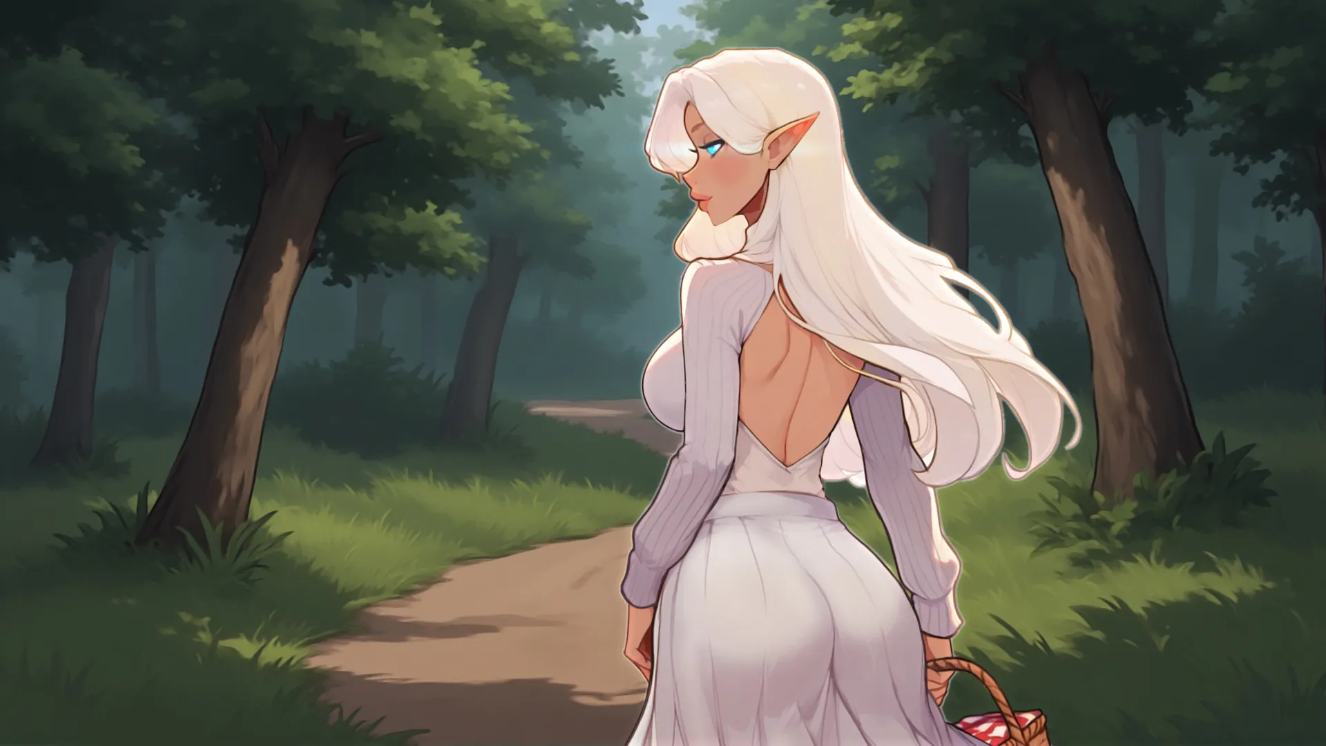 NTR Isekai gameplay screenshot 5 (Ren'Py adult game) by IsekaiFactory – free download