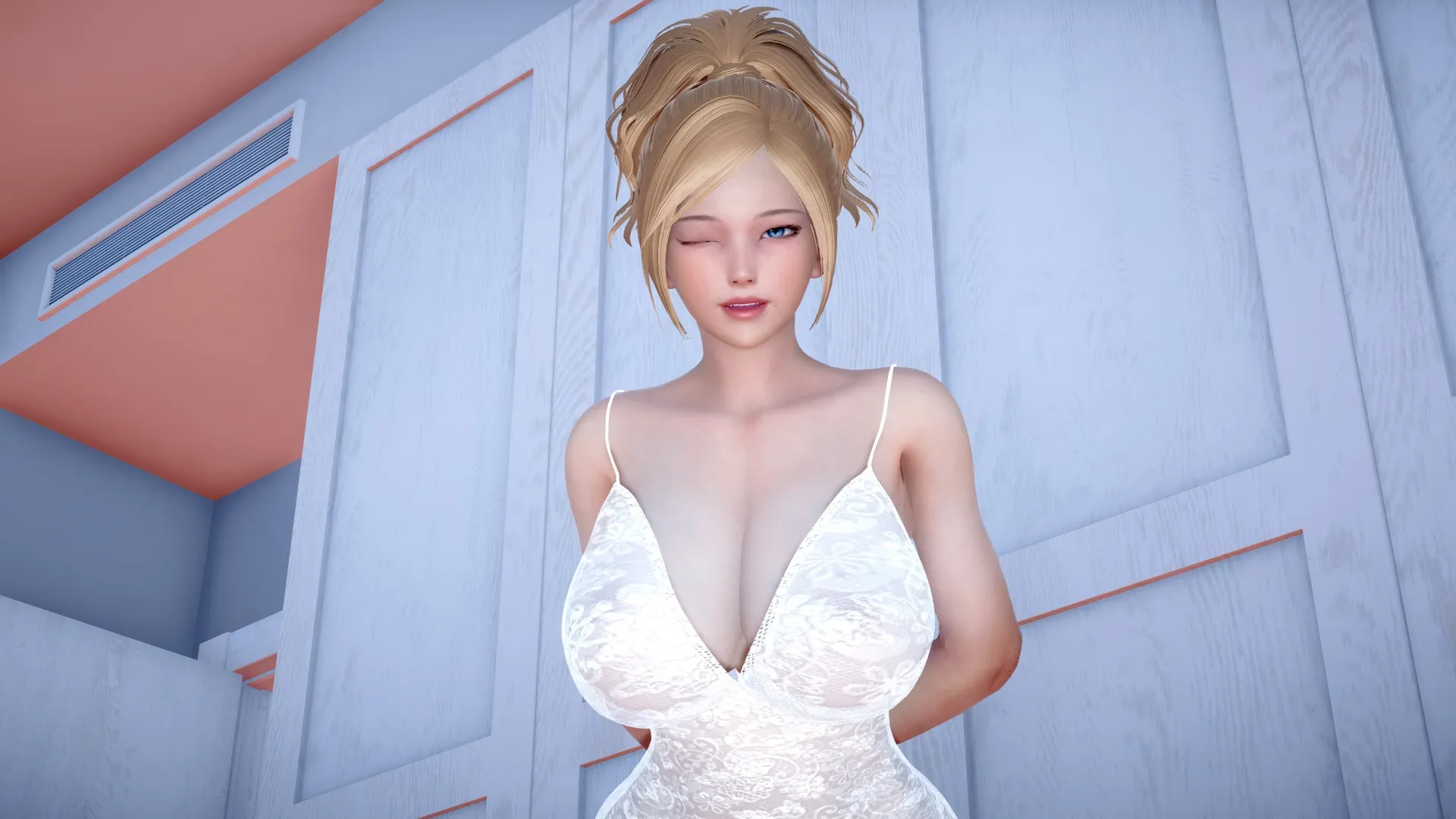 The Secret of Mom and Me: Remake gameplay screenshot 1 (Ren'Py adult game) by Mr.I – free download