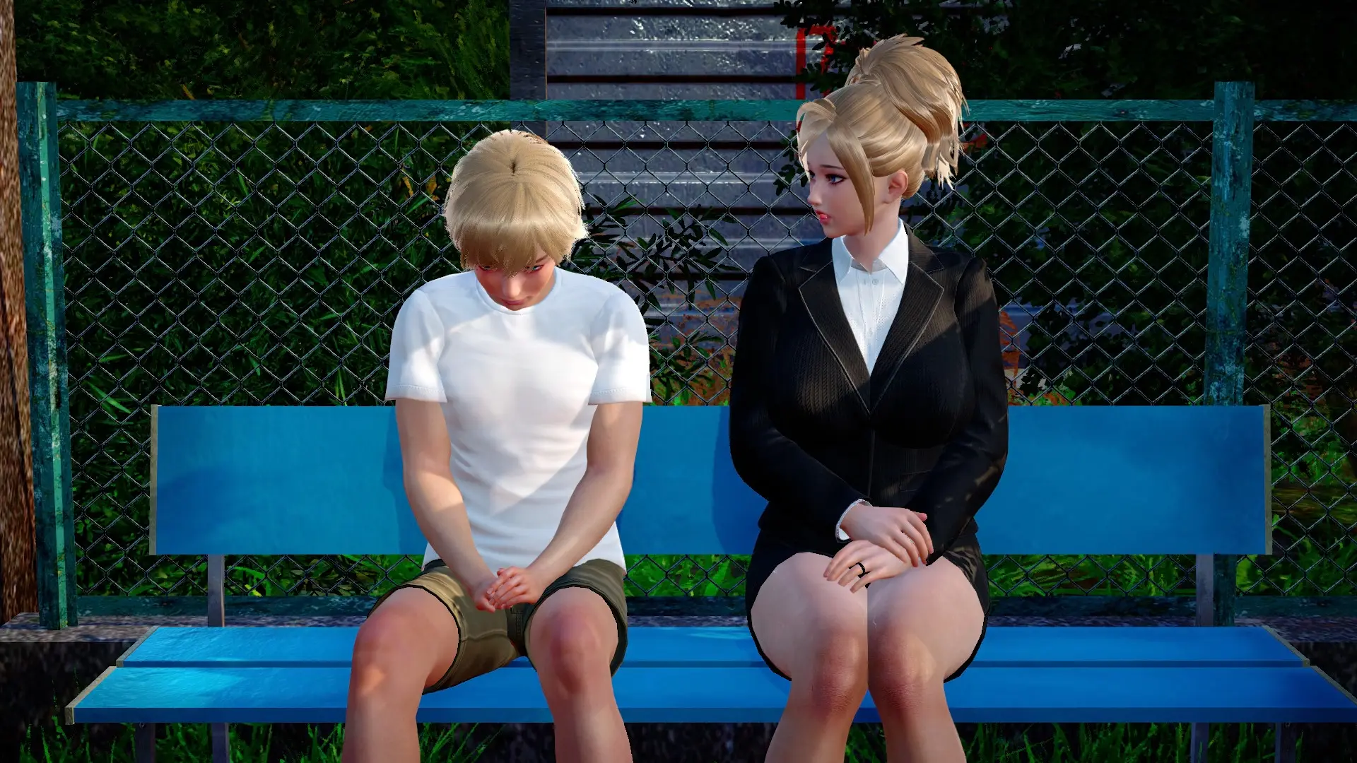 The Secret of Mom and Me: Remake gameplay screenshot 5 (Ren'Py adult game) by Mr.I – free download