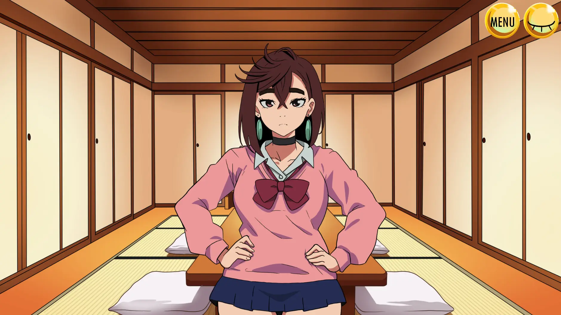 Ero-Card Showdown, Yokai Edition gameplay screenshot 7 (Ren'Py adult game) by melongungames – free download