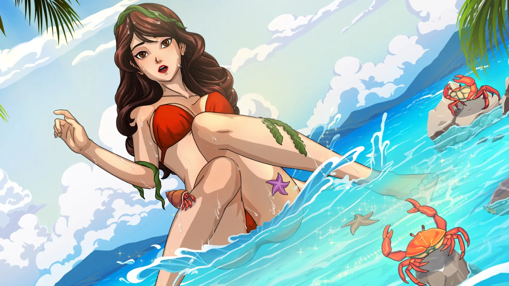 Paradise Lust 3 gameplay screenshot 3 (Ren'Py adult game) by Flexible Media – free download