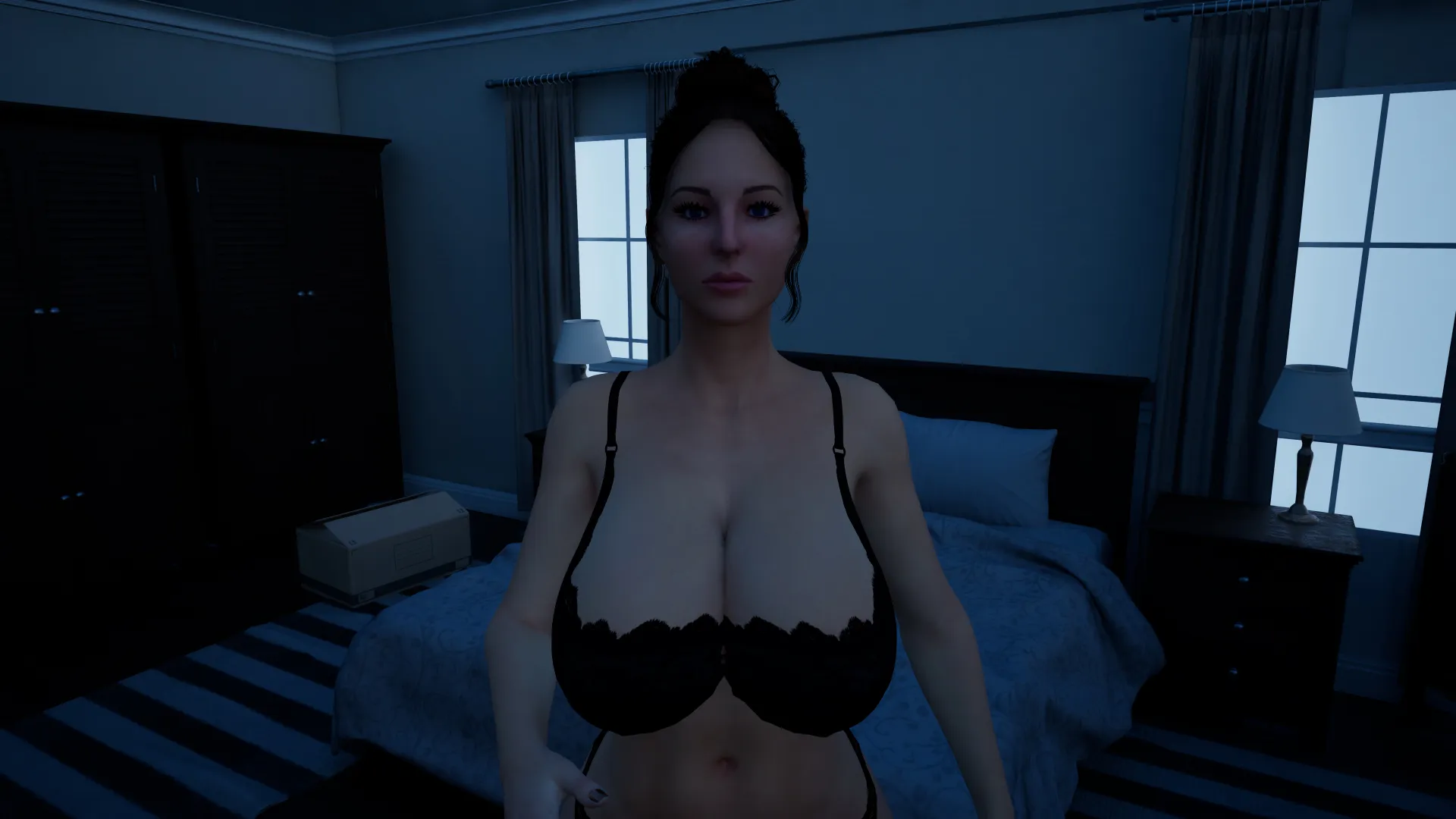 Hot Dawn Uprising gameplay screenshot 6 (Ren'Py adult game) by Fixer – free download