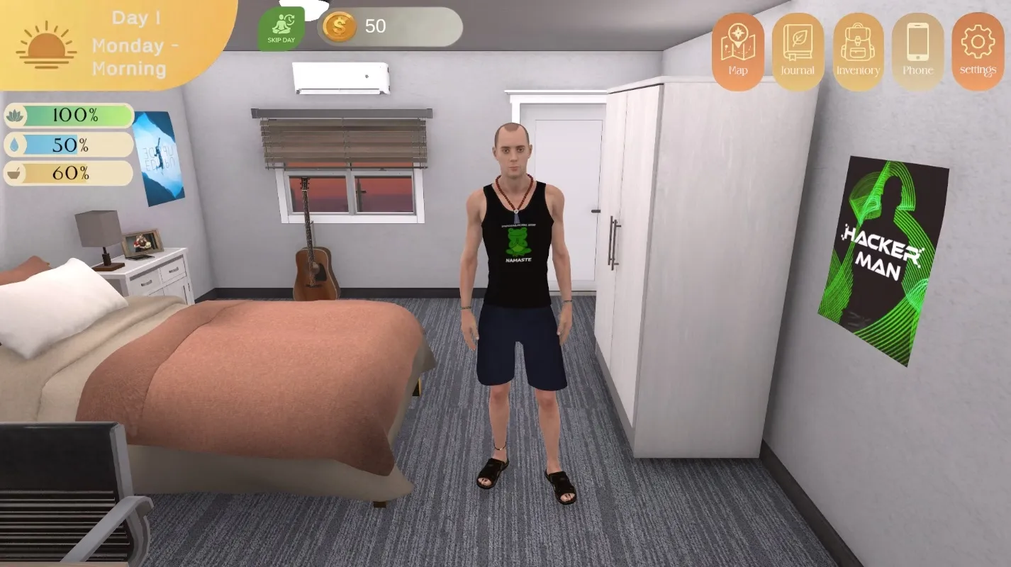 My Yoga Life gameplay screenshot 1 (Ren'Py adult game) by SB ero games – free download