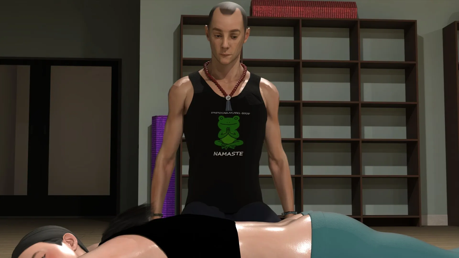 My Yoga Life gameplay screenshot 2 (Ren'Py adult game) by SB ero games – free download