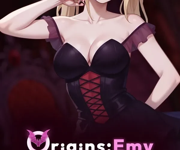 EmyLiveShow Origins: Emy the Vampire Queen cover Final – Ren'Py adult game by Team Emily free download