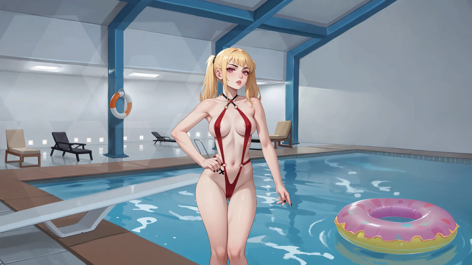 EmyLiveShow Origins: Emy the Vampire Queen gameplay screenshot 5 (Ren'Py adult game) by Team Emily – free download