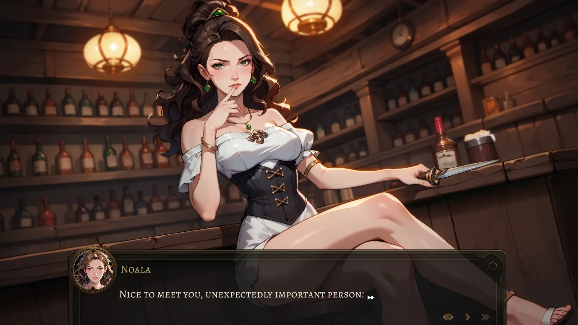 Isekai Sex Kingdom gameplay screenshot 4 (Ren'Py adult game) by Lewd Star – free download