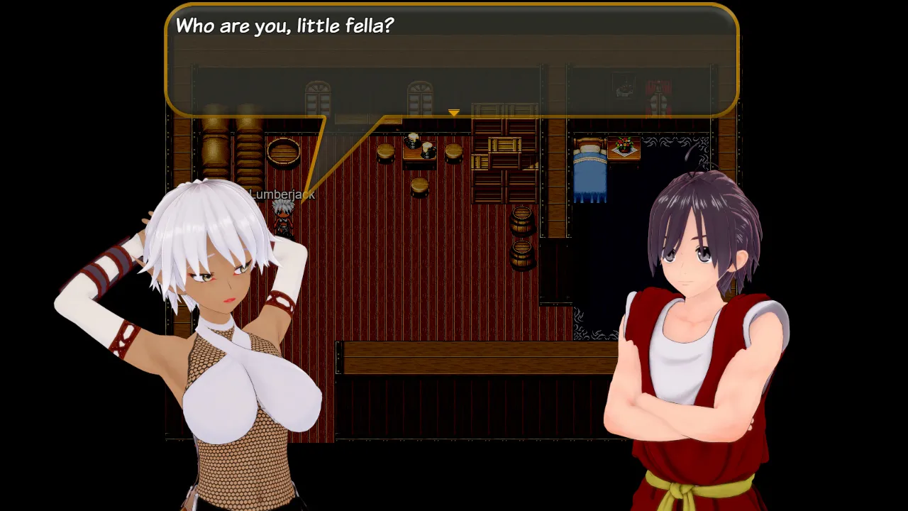 Blacksmith of Love gameplay screenshot 2 (Ren'Py adult game) by RyuuTenshi – free download