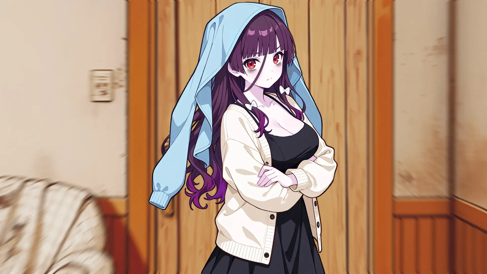My Roommate Is a Cute Ghost Girl!? gameplay screenshot 1 (Ren'Py adult game) by Sugar Rush – free download