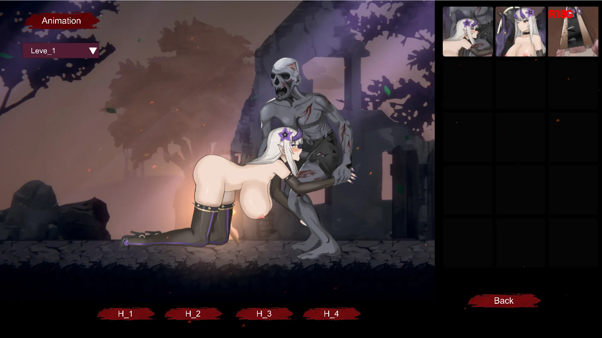 The Witch of the End gameplay screenshot 4 (Ren'Py adult game) by K.O Workshop – free download