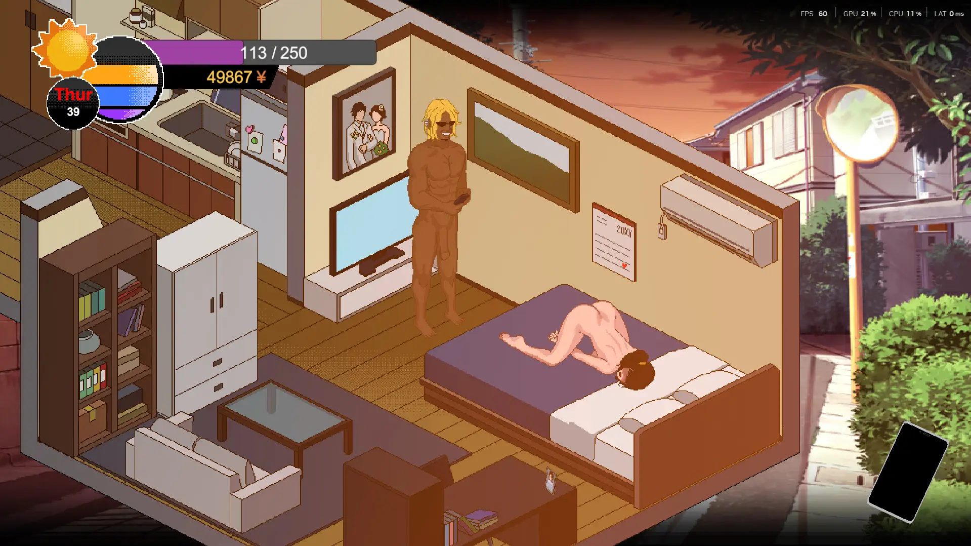 NTR Legend Unofficial Fan Remake gameplay screenshot 4 (Ren'Py adult game) by LSP969 Ci-cn – free download