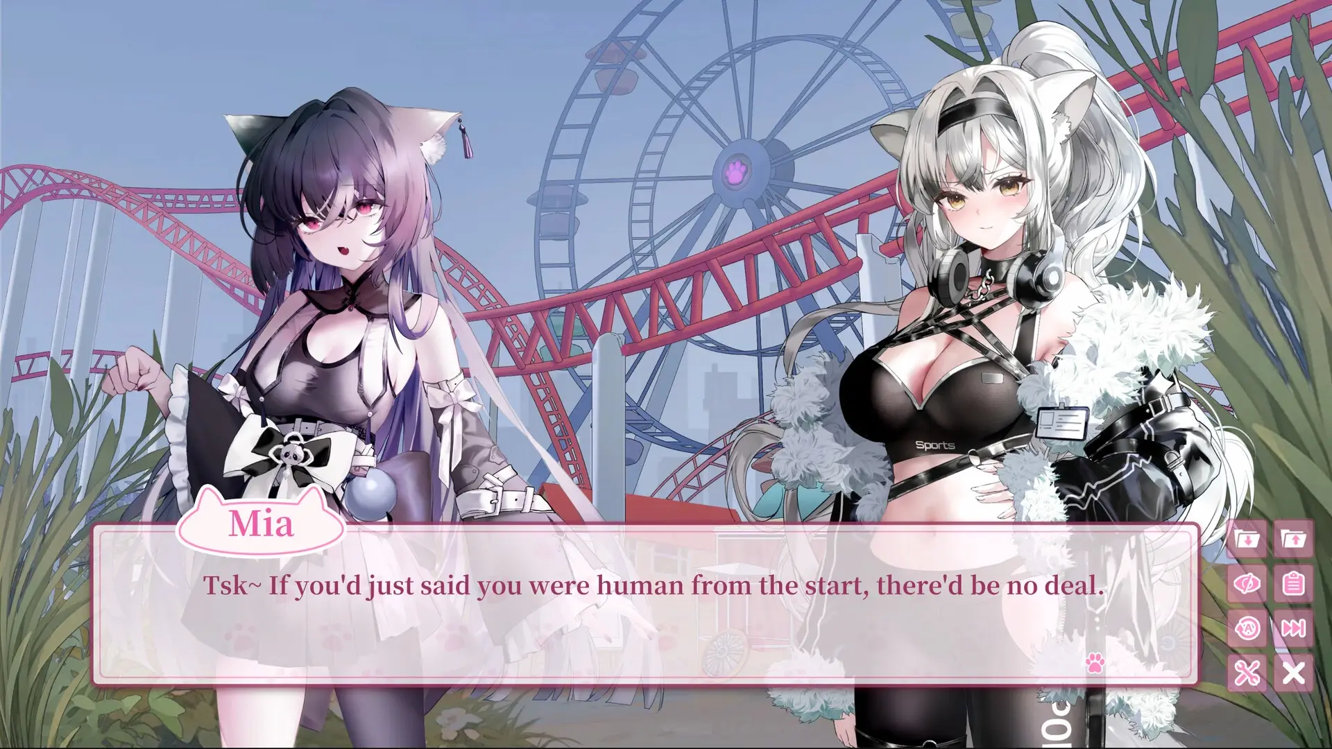 Long Live the Catgirls！ gameplay screenshot 7 (Ren'Py adult game) by Super Elephant Game – free download