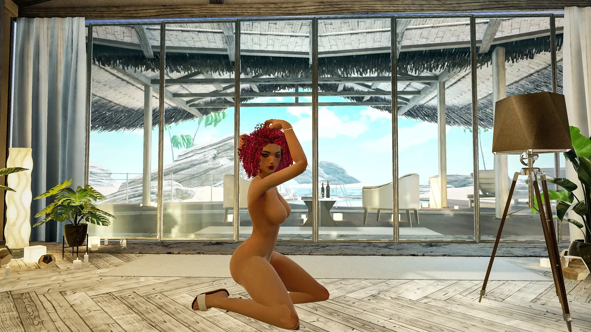 Sinful Vacation gameplay screenshot 8 (Ren'Py adult game) by Private Secret – free download