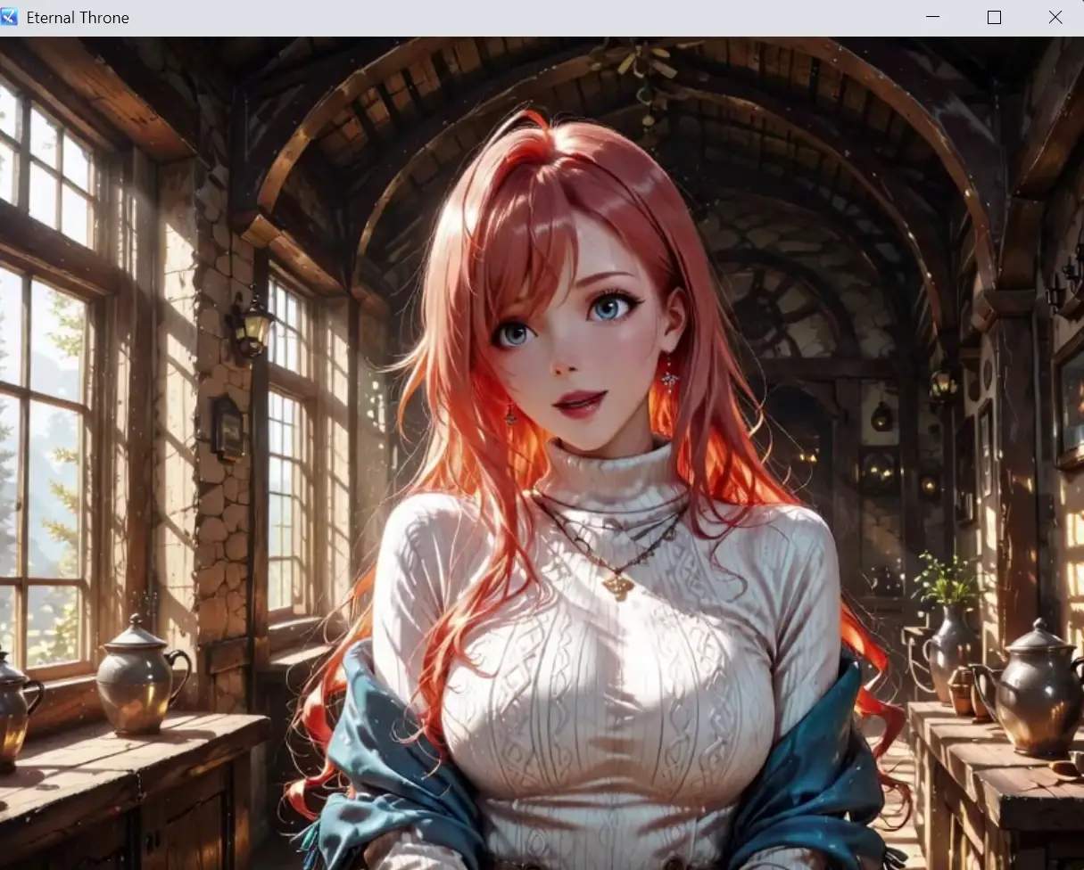 Eternal Throne gameplay screenshot 2 (Ren'Py adult game) by GoddessRaiden – free download