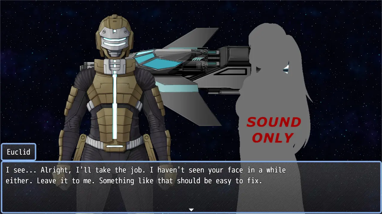 DEAR SPACE gameplay screenshot 11 (Ren'Py adult game) by PigExplorers – free download