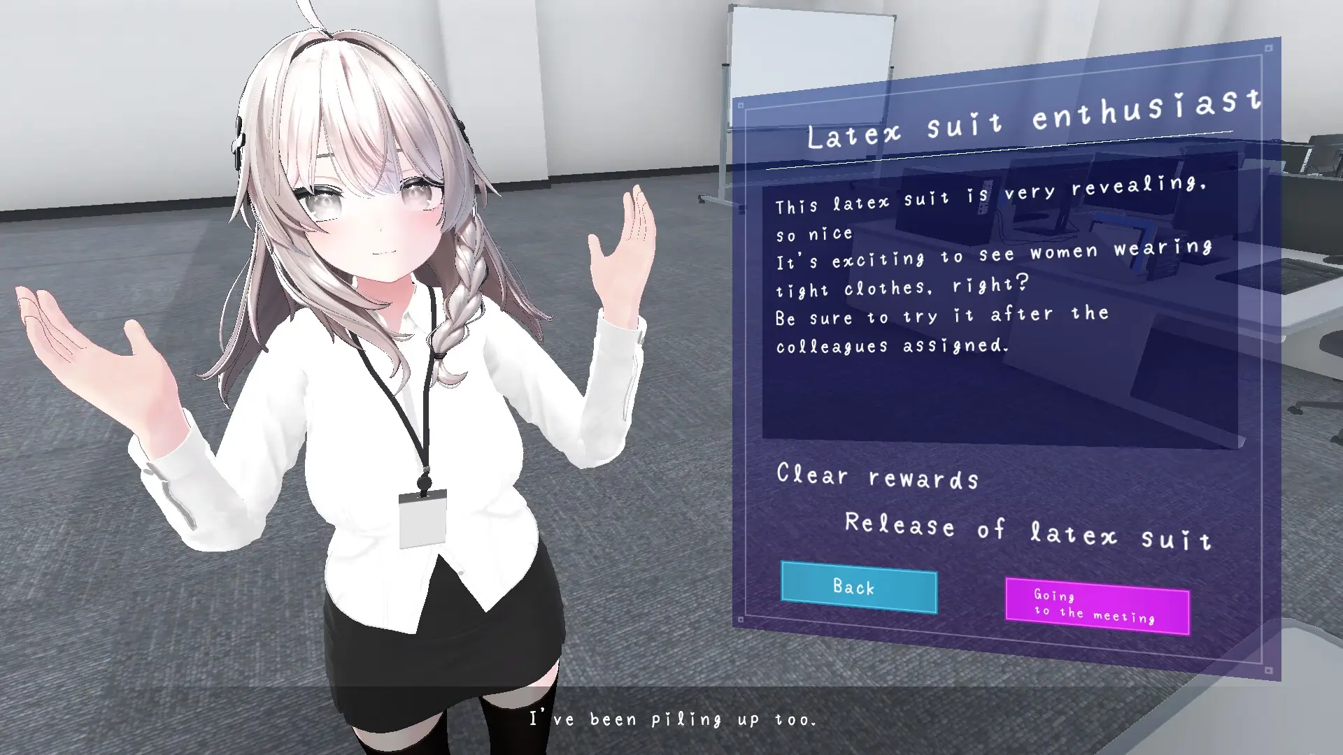 Let’s Start Managing the Sexual Relief Department! gameplay screenshot 9 (Ren'Py adult game) by MukudoriGames /むくどりGames – free download