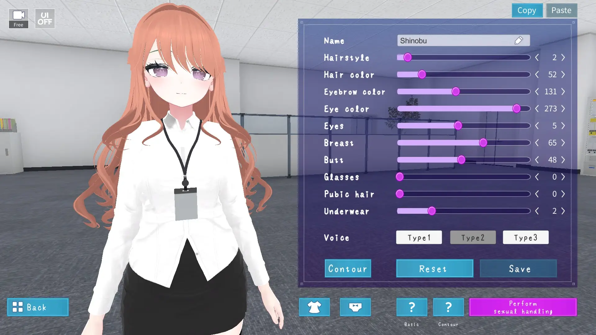 Let’s Start Managing the Sexual Relief Department! gameplay screenshot 10 (Ren'Py adult game) by MukudoriGames /むくどりGames – free download
