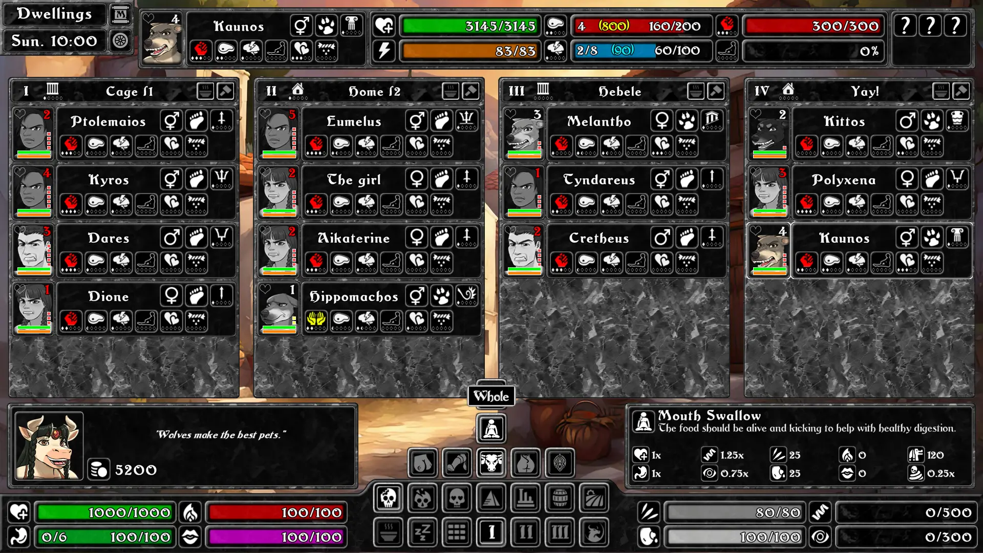 Testament of Minos gameplay screenshot 16 (Ren'Py adult game) by Drages Animations – free download