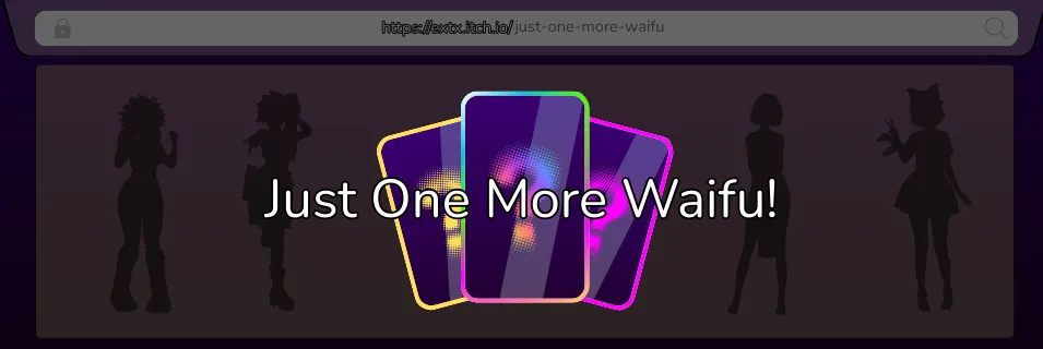 Just One More Waifu! cover 0.0.2 – Ren'Py adult game by ExTx free download