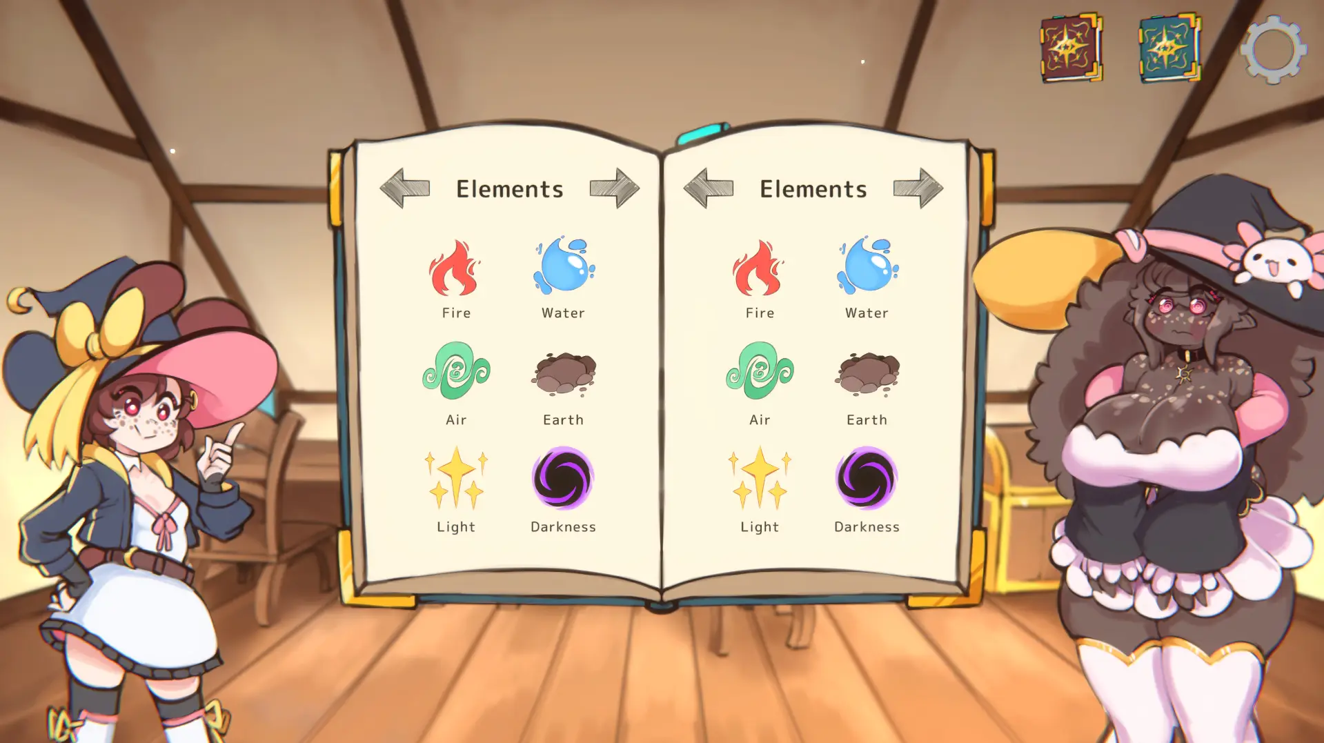 Tina’s Magic Book gameplay screenshot 4 (Ren'Py adult game) by Polygonheart – free download