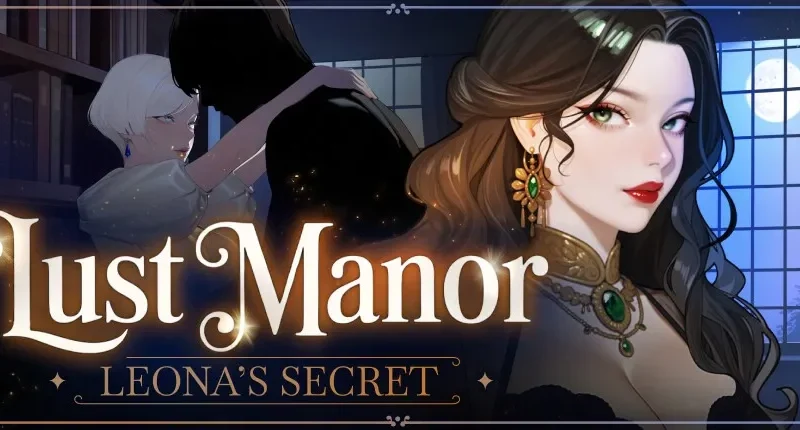 Lust Manor: Leona’s Secret cover Final – Ren'Py adult game by Kinky Business Group free download