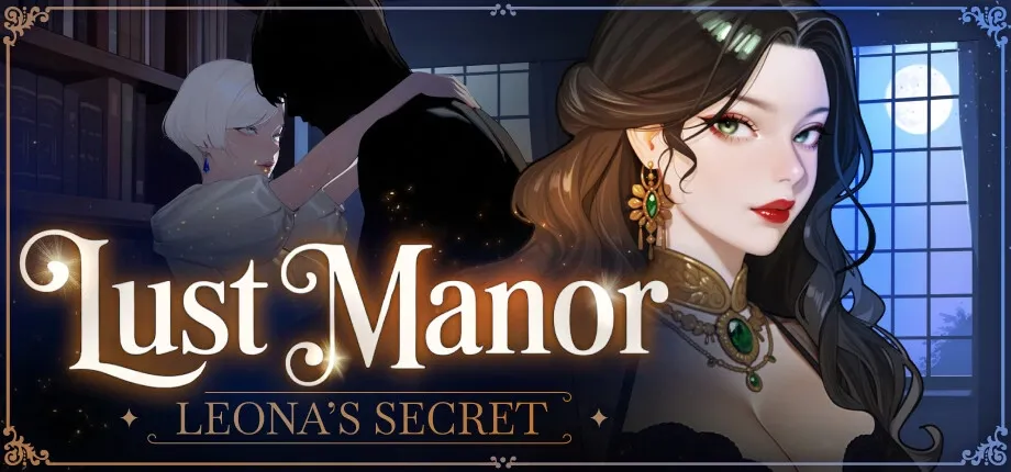 Lust Manor: Leona’s Secret cover Final – Ren'Py adult game by Kinky Business Group free download