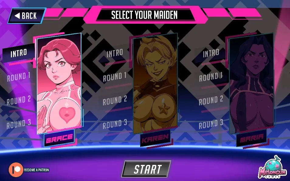 Ero-Card-BattleMaidens gameplay screenshot 2 (Ren'Py adult game) by Melongungames – free download
