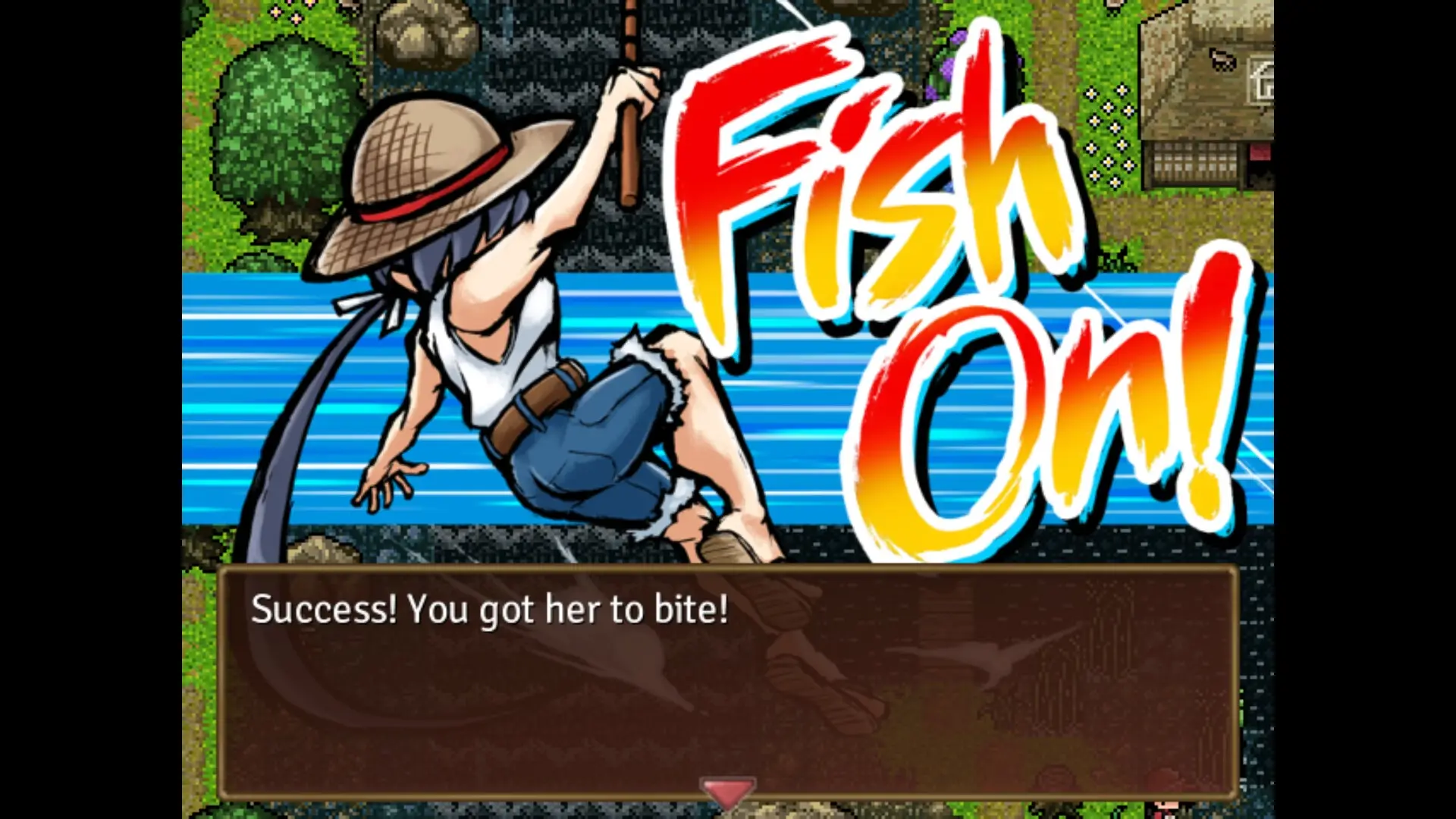 Legend of the Master Baiter Origins: Gills Gone Wild gameplay screenshot 3 (Ren'Py adult game) by BigWednesday – free download