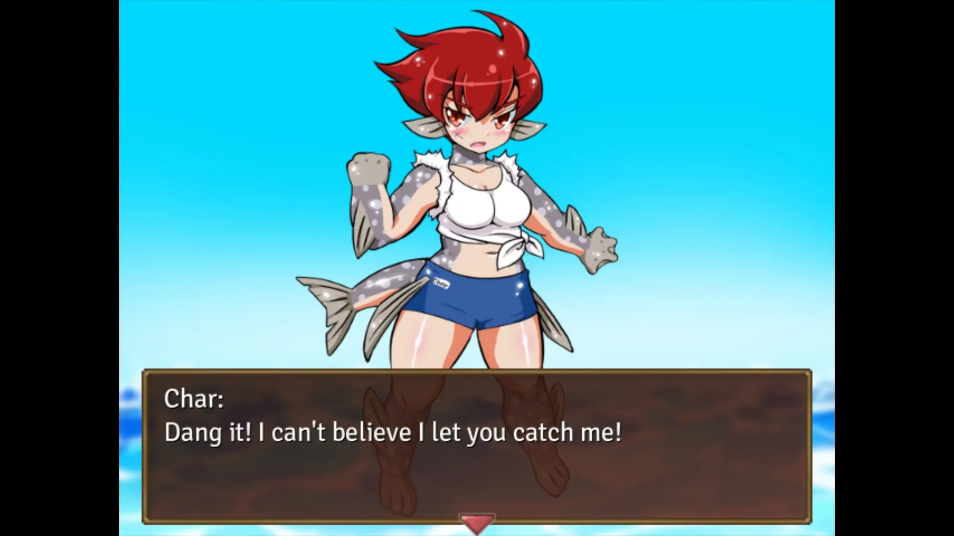 Legend of the Master Baiter Origins: Gills Gone Wild gameplay screenshot 5 (Ren'Py adult game) by BigWednesday – free download