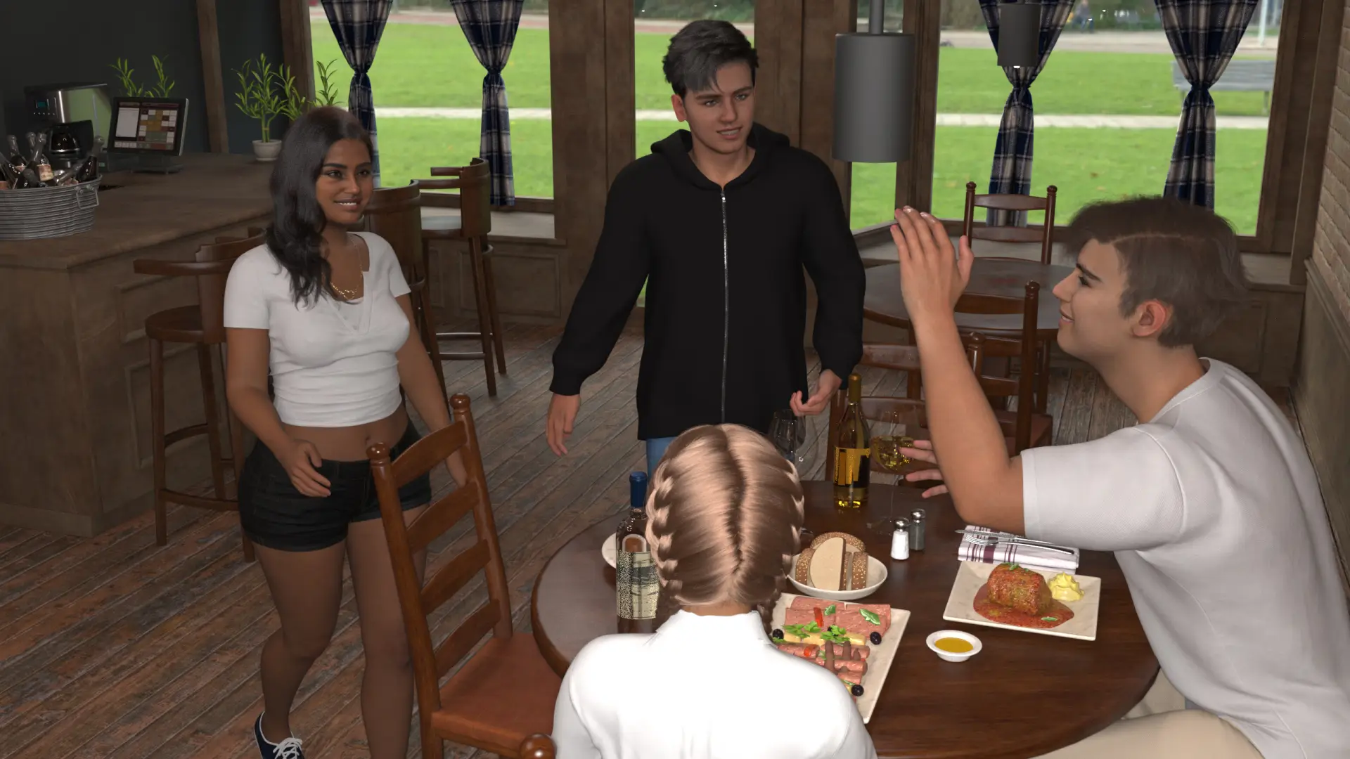 Life is Hard gameplay screenshot 4 (Ren'Py adult game) by DoubleLife – free download