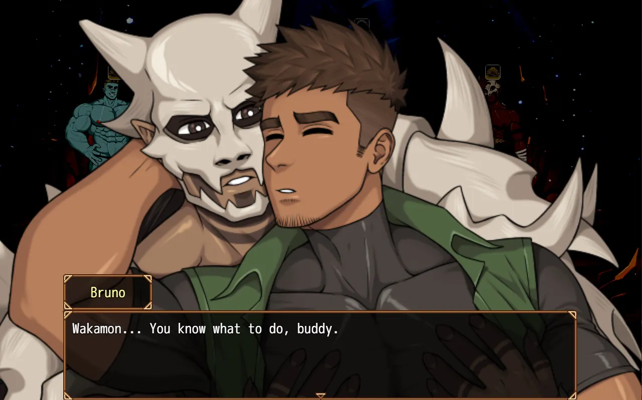 Baramon – Gotta Fuc ’em All! gameplay screenshot 5 (Ren'Py adult game) by Male Doll – free download