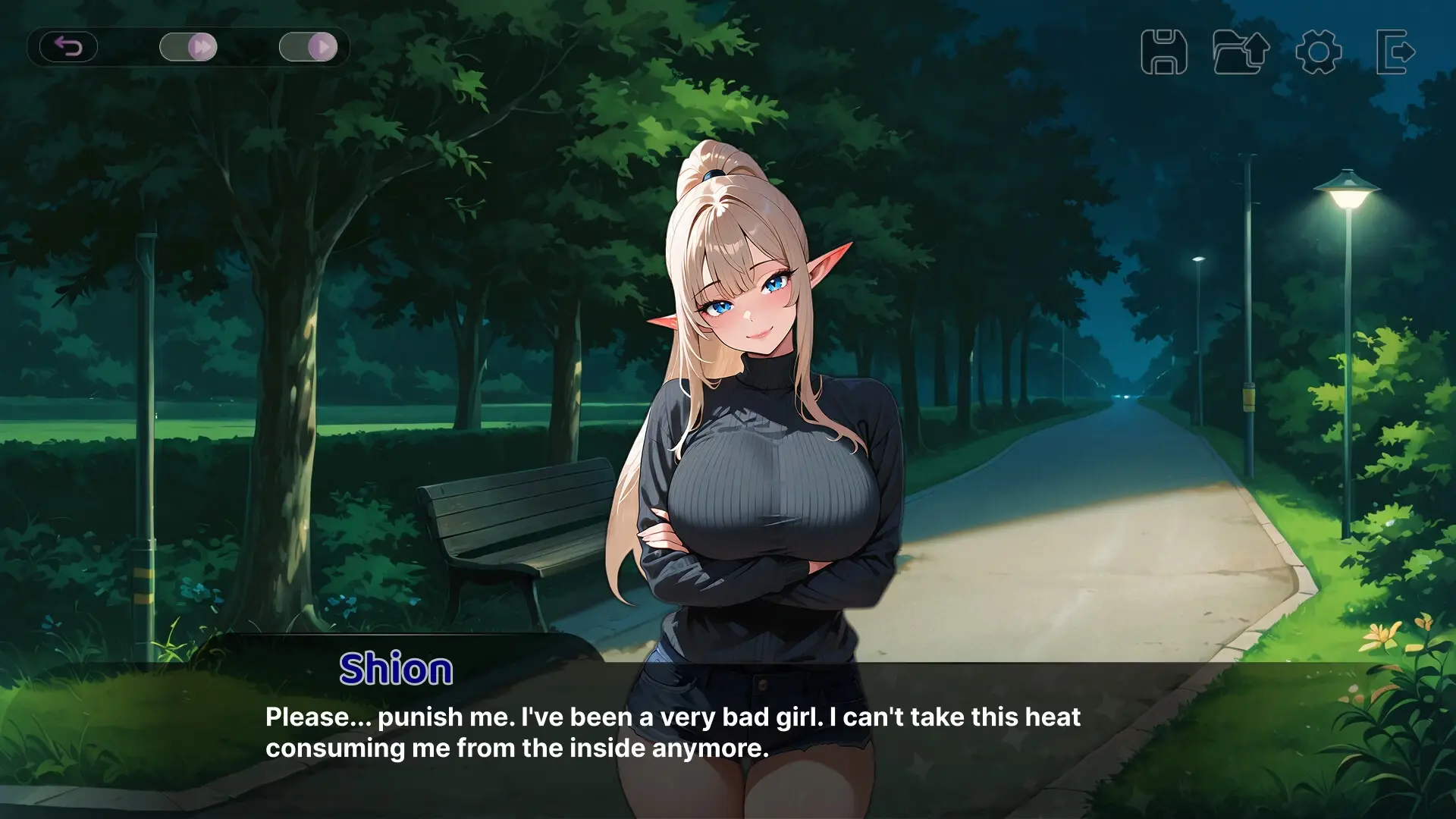 Vamps Lust gameplay screenshot 7 (Ren'Py adult game) by Fantasy Games – free download
