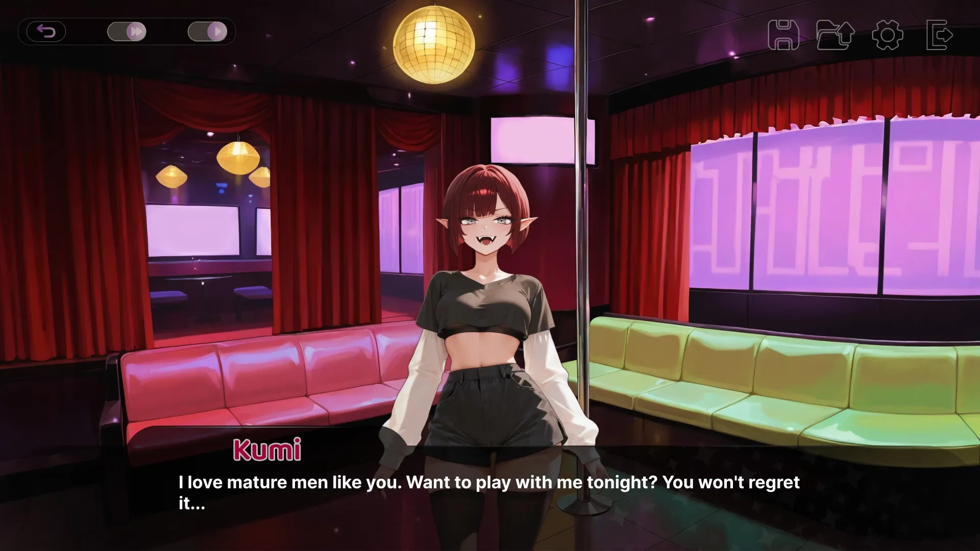 Vamps Lust gameplay screenshot 1 (Ren'Py adult game) by Fantasy Games – free download