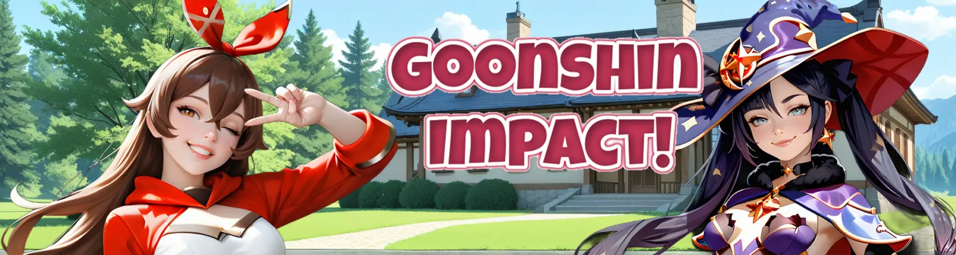 Goonshin Impact cover 0.1 – Ren'Py adult game by PG Productions free download