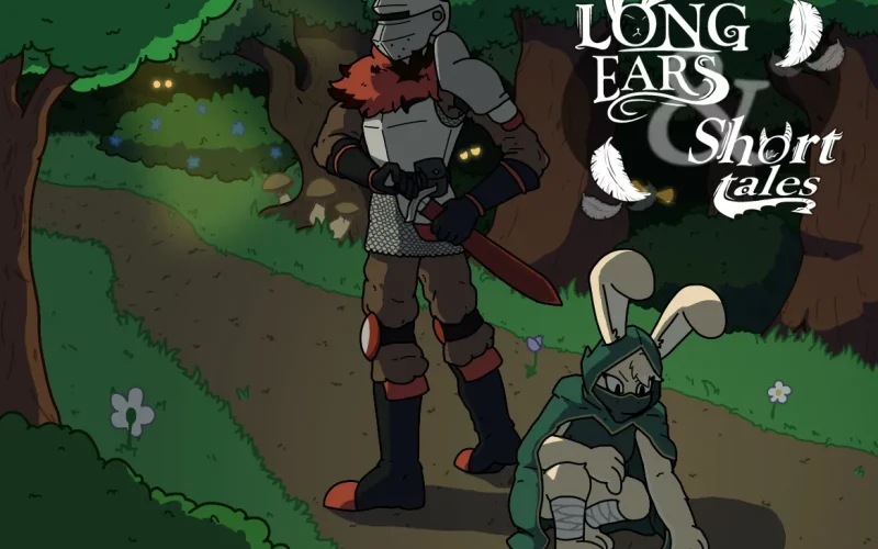 Long Ears and Short Tales cover 3 Demo – Ren'Py adult game by TheMightyCanhead free download