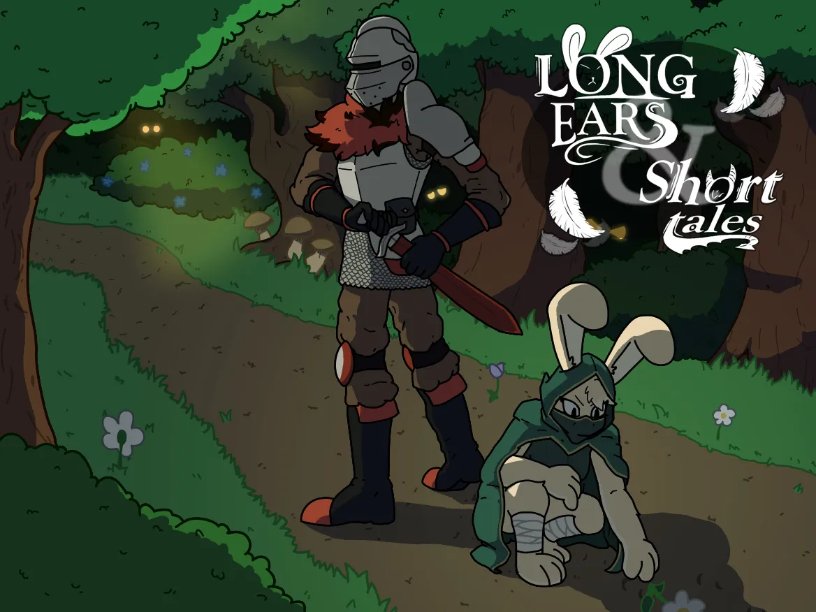 Long Ears and Short Tales cover 3 Demo – Ren'Py adult game by TheMightyCanhead free download