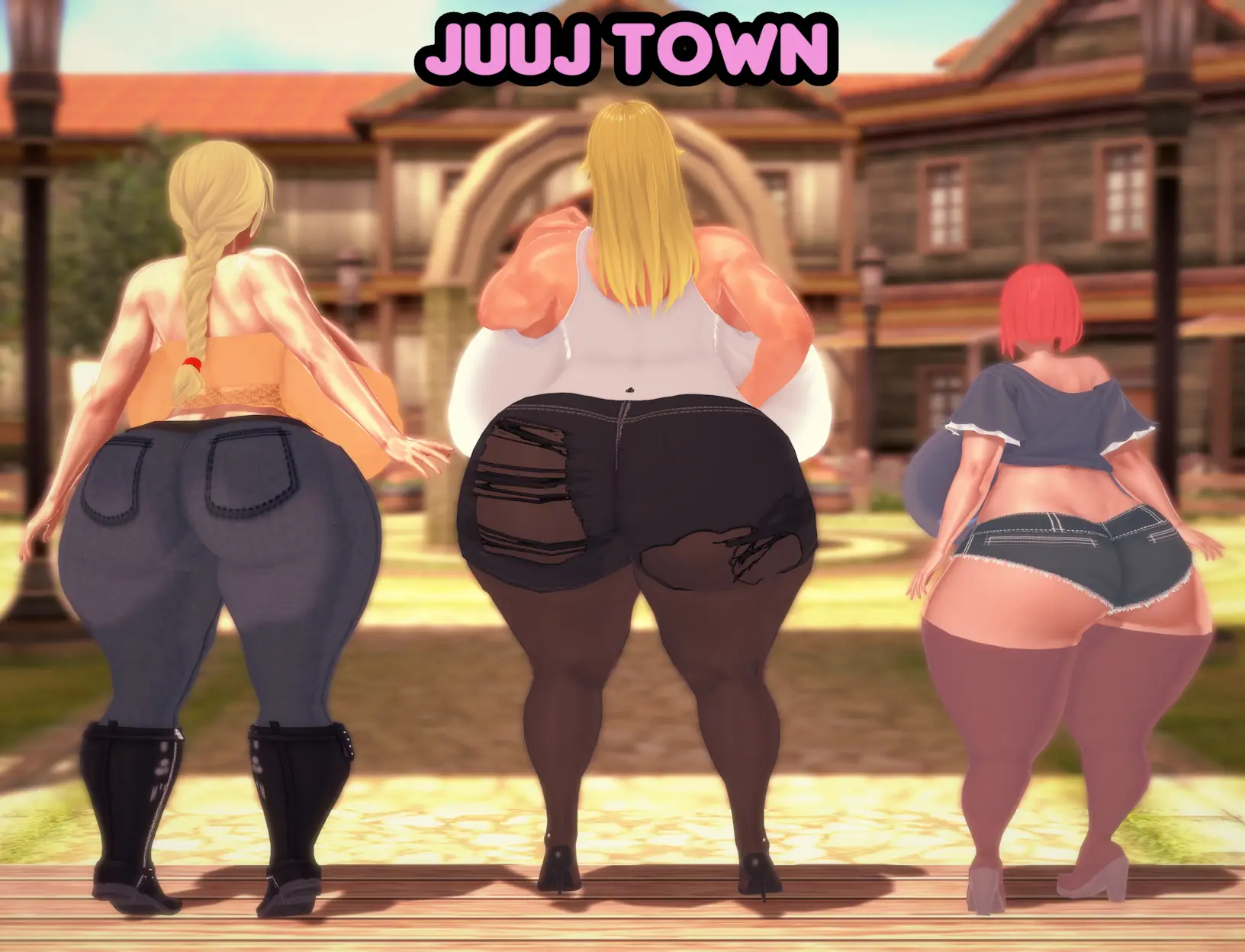 Juuj Town cover 1.0 – Ren'Py adult game by Juujia free download