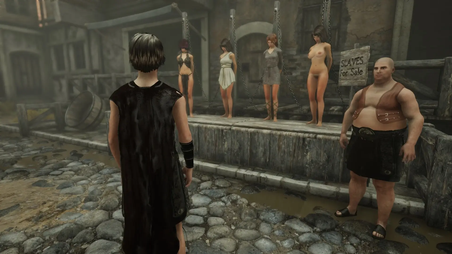 Slaves of Rome gameplay screenshot 2 (Ren'Py adult game) by Biggus Dickus Games – free download