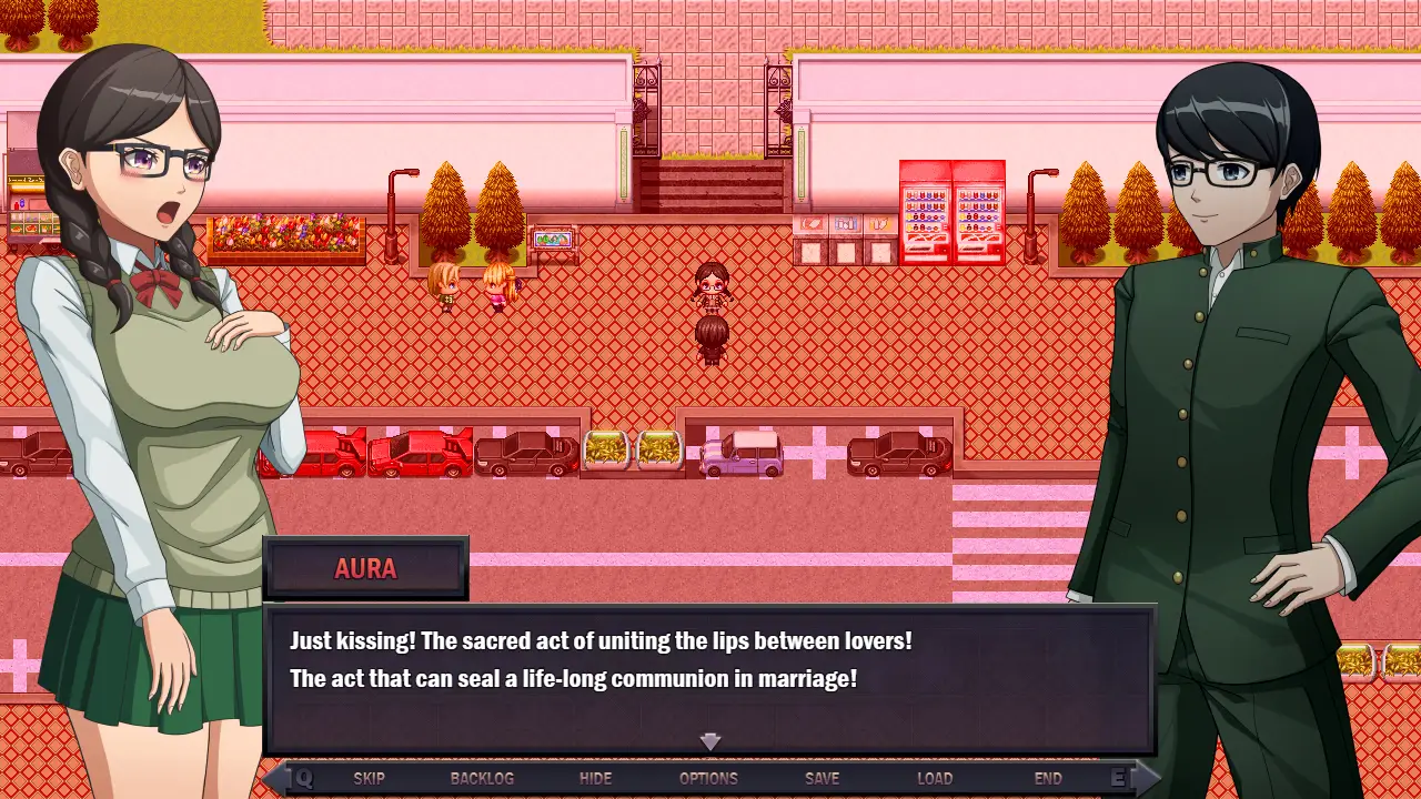 Star Knightess Aura gameplay screenshot 8 (Ren'Py adult game) by aura-dev – free download